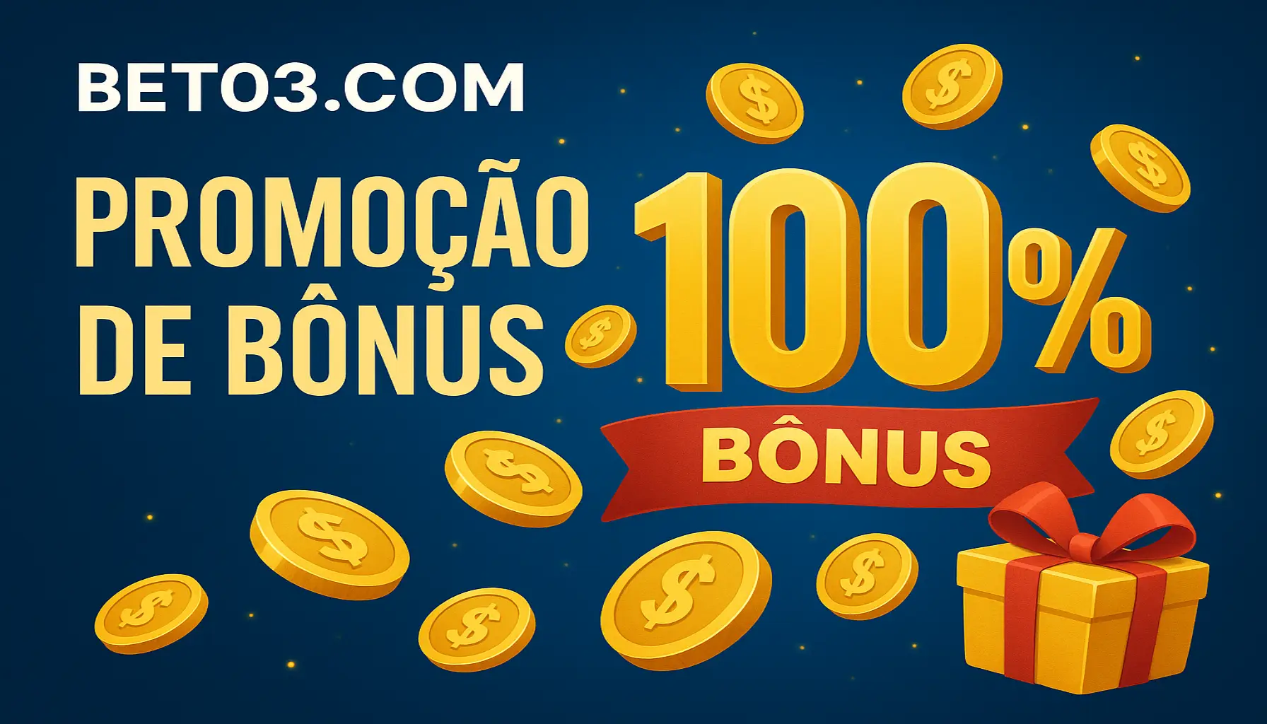 O bônus promocional BET03.COM é uma ótima maneira de começar sua aventura